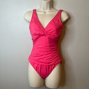 Lauren Ralph Lauren Twist Bikini Barbie Pink (6)